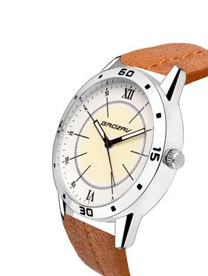 Round dial analog watch (910106WT) - 15731746 - Standard Image - 2
