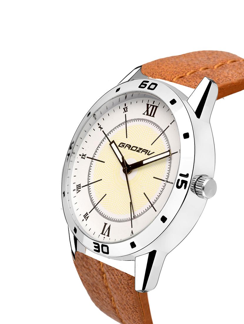 Round dial analog watch (910106WT) - 15731746 - Zoom Image - 2