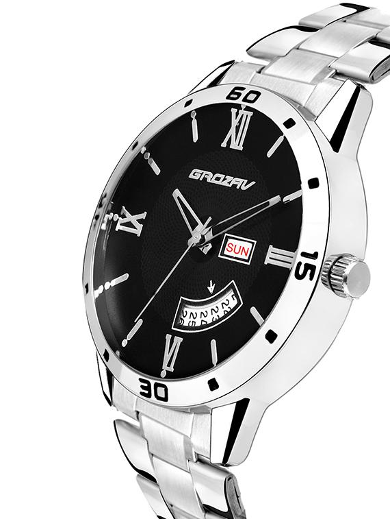 Round dial analog watch (910101BK) - 15731747 - Zoom Image - 2