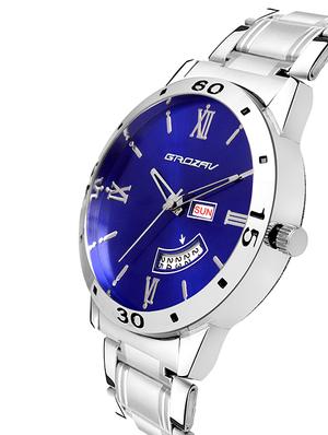 Round dial analog watch (910101BL) - 15731750 - Standard Image - 2