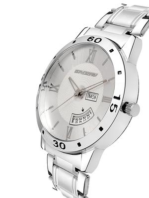 Round dial analog watch (910101SL) - 15731754 - Standard Image - 2