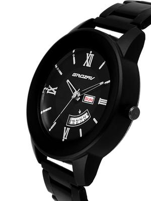 Round dial analog watch (910701BK) - 15731758 - Standard Image - 2