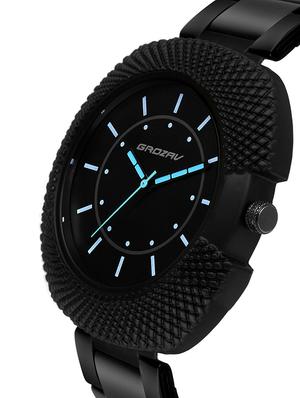 Round dial analog watch (910603BK) - 15731764 - Standard Image - 2