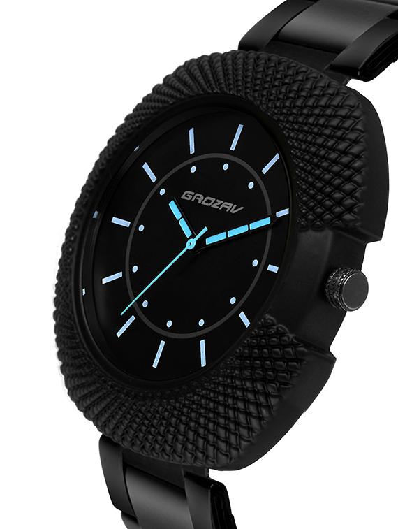 Round dial analog watch (910603BK) - 15731764 - Zoom Image - 2