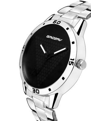 Round dial analog watch (910102BK) - 15731768 - Standard Image - 2