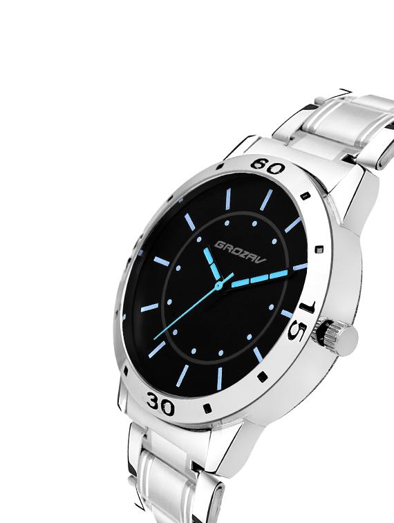 Round dial analog watch (910103BK) - 15731772 - Zoom Image - 2