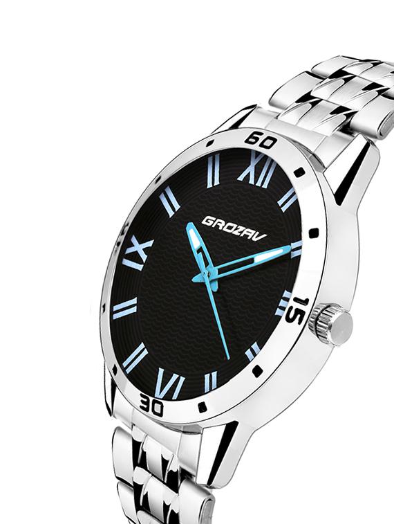 Round dial analog watch (910104BK) - 15731773 - Zoom Image - 2