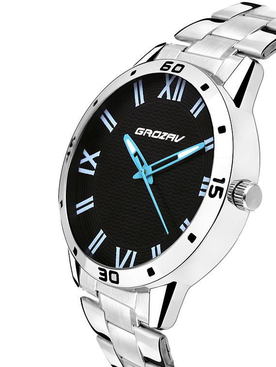 Round dial analog watch (910104BK) - 15731774 - Zoom Image - 2