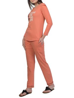 printed nightwear pajama set - 15733004 - Standard Image - 2