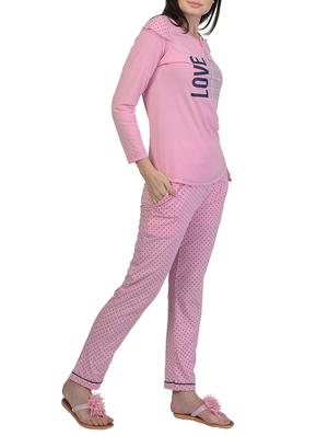 printed nightwear pajama set - 15733005 - Standard Image - 2