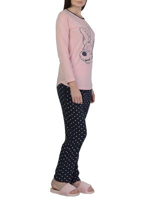 printed nightwear pajama set - 15733008 - Standard Image - 2