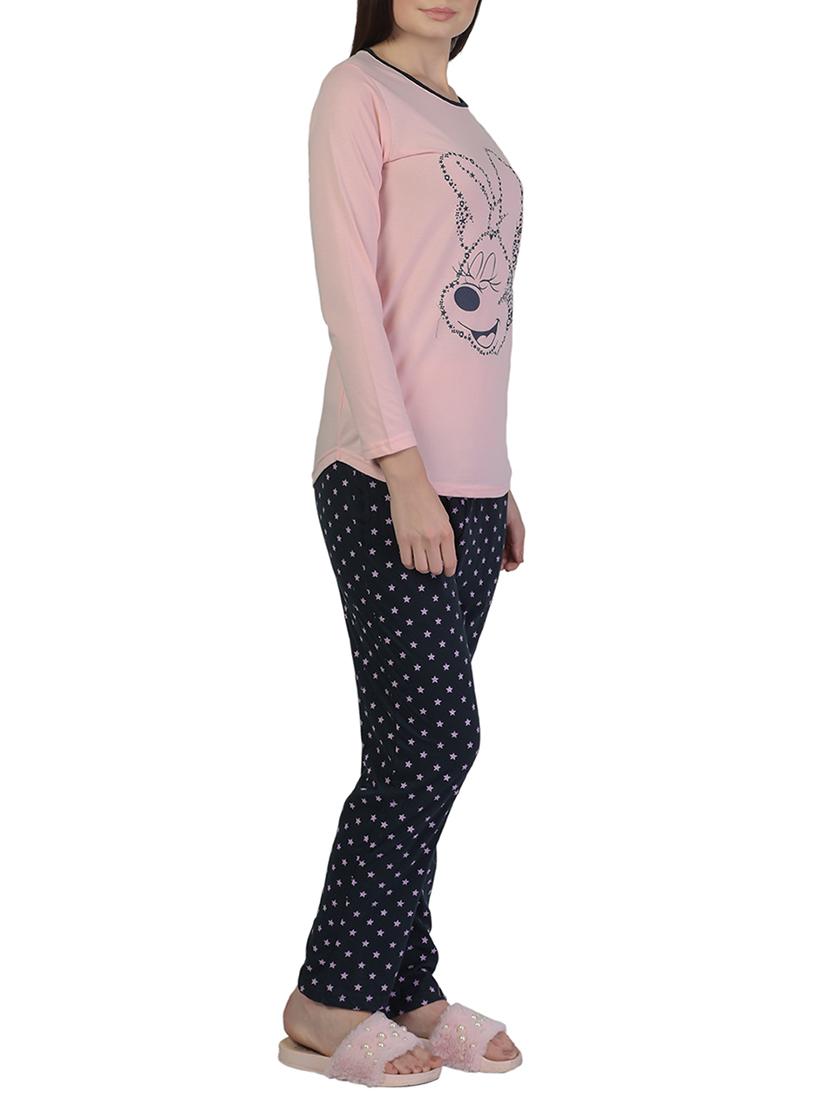 printed nightwear pajama set - 15733008 - Zoom Image - 2
