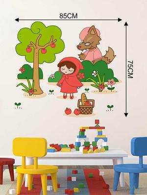 Rawpockets Wall Decals ' Kid n Garden Story Wall Sticker ' Wall stickers (PVC Vinyl) Multicolour - 15733296 - Standard Image - 2