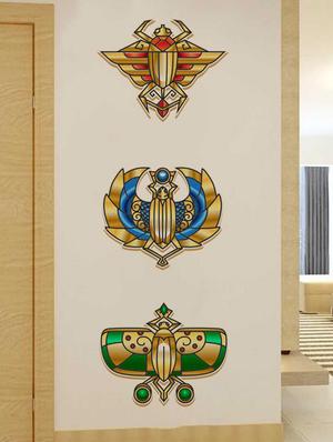 Rawpockets Wall Decals ' 3D Insects Combo Stickers ' Wall stickers (PVC Vinyl) Multicolour - 15733397 - Standard Image - 2