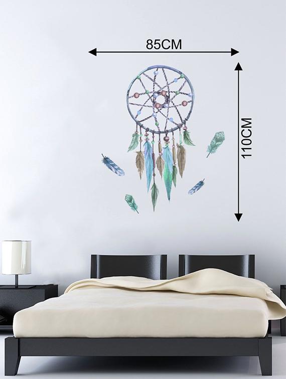 Rawpockets Wall Decals ' Positive Vibers Colorful Wall Sticker ' Wall stickers (PVC Vinyl) Multicolour - 15733653 - Zoom Image - 2