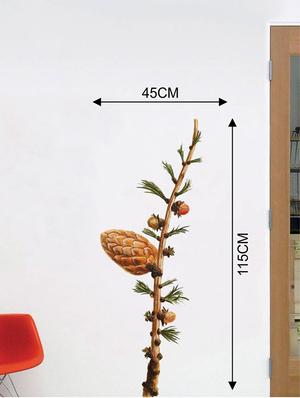Rawpockets Wall Decals ' Fruit and Tree ' Wall stickers (PVC Vinyl) Multicolour - 15733739 - Standard Image - 2