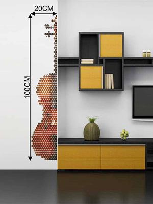 Rawpockets Wall Decals ' Classic Guitar ' Wall stickers (PVC Vinyl) Multicolour - 15733777 - Standard Image - 2
