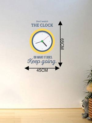Rawpockets Wall Decals ' Keep Going Quote ' Wall stickers (PVC Vinyl) Multicolour - 15733782 - Standard Image - 2