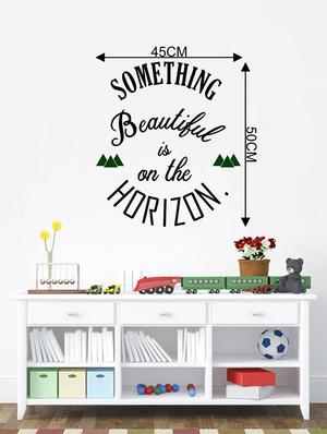 Rawpockets Wall Decals ' Beautiful Quote ' Wall stickers (PVC Vinyl) Multicolour - 15733800 - Standard Image - 2