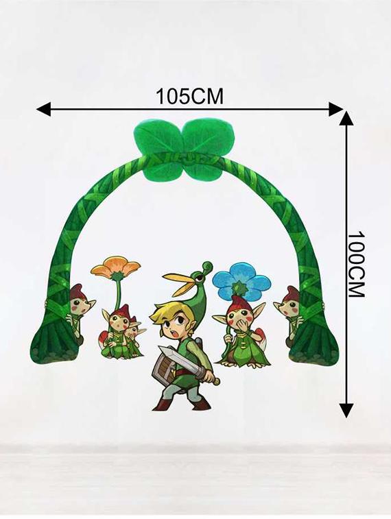 Rawpockets Wall Decals ' Cartoon Story ' Wall stickers (PVC Vinyl) Multicolour - 15733801 - Zoom Image - 2