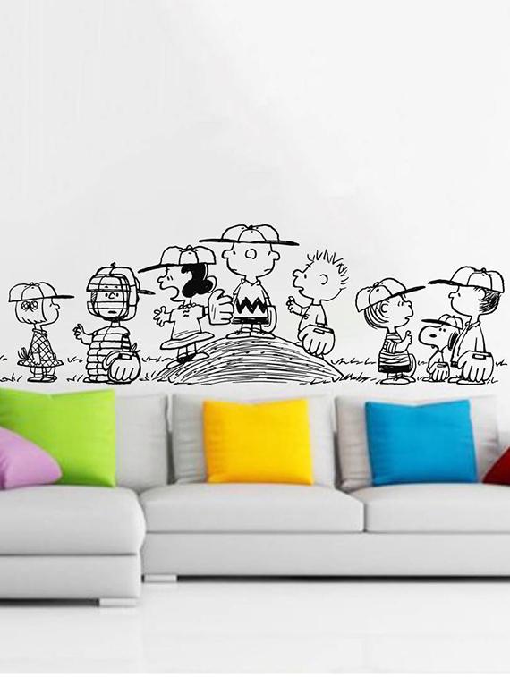 Rawpockets Wall Decals ' Baby Room Cartoon ' Wall stickers (PVC Vinyl) Multicolour - 15733923 - Zoom Image - 2