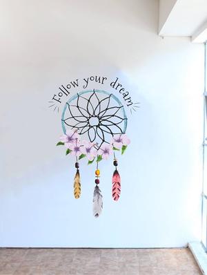 Rawpockets Wall Decals ' Follow Your Dream ' Wall stickers (PVC Vinyl) Multicolour - 15734166 - Standard Image - 2