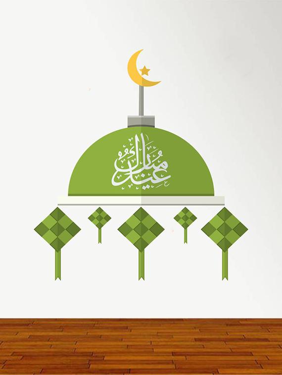 Rawpockets Wall Decals ' Exquisite Islamic Architecture? ' Wall stickers (PVC Vinyl) Multicolour - 15734171 - Zoom Image - 2
