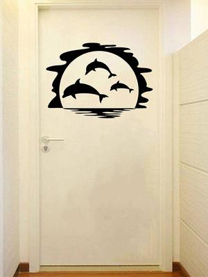 Rawpockets Wall Decals ' Sunset? ' Wall stickers (PVC Vinyl) Multicolour - 15734211 - Standard Image - 2
