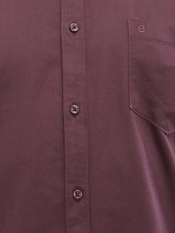 brown cotton casual shirt - 15734539 - Zoom Image - 5