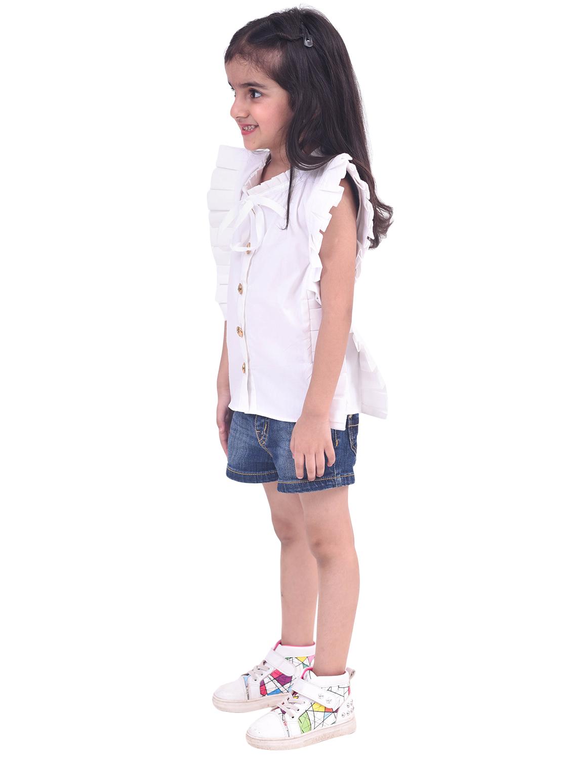 white cotton top - 15734615 - Zoom Image - 2