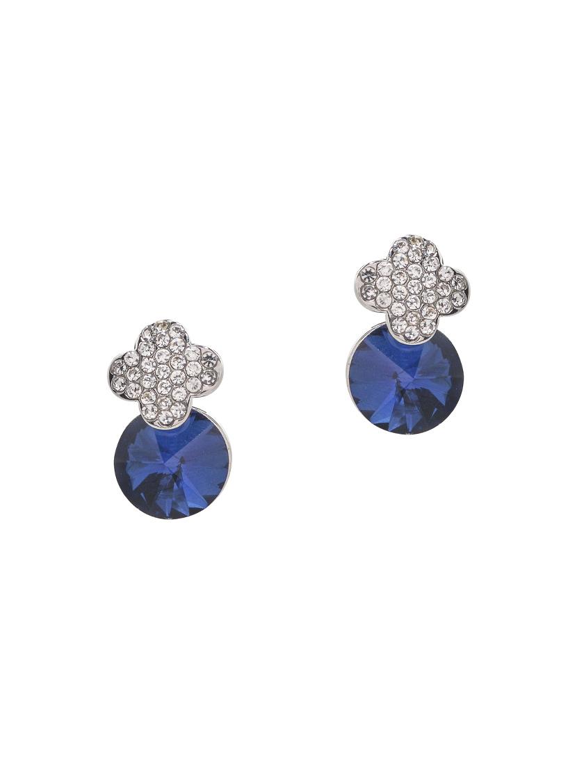 silver metal studs earring - 15735193 - Zoom Image - 2