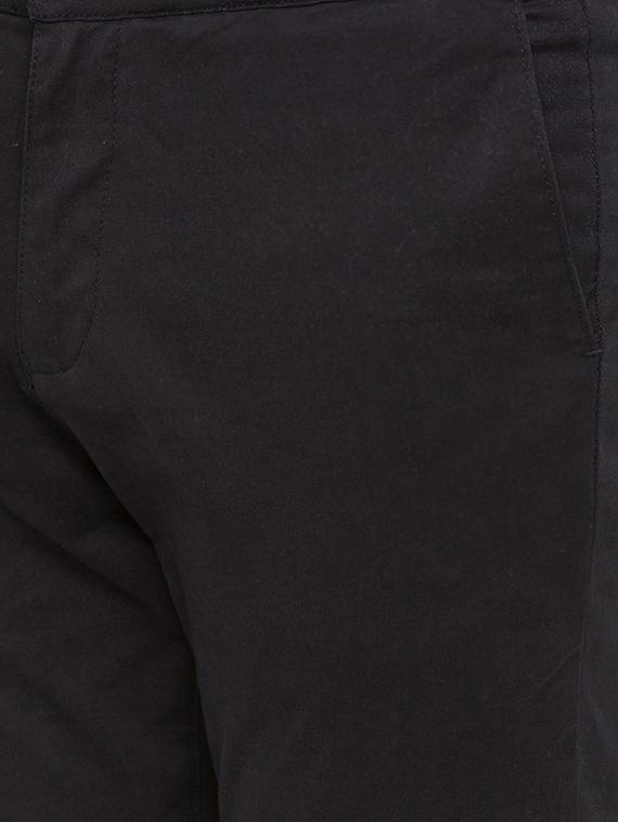 black cotton jogger - 15735212 - Zoom Image - 5