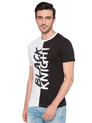 black cotton cut & sew t-shirt - 15735254 - Standard Image - 2