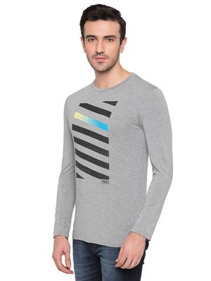 grey viscose t-shirt - 15735269 - Standard Image - 2