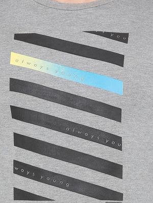 grey viscose t-shirt - 15735269 - Standard Image - 5