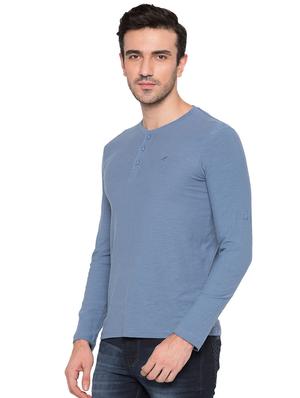 blue cotton t-shirt - 15735276 - Standard Image - 2