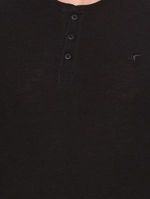 black cotton t-shirt - 15735277 - Standard Image - 5