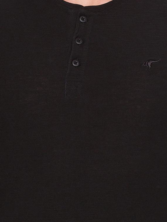 black cotton t-shirt - 15735277 - Zoom Image - 5