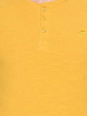 yellow cotton t-shirt - 15735278 - Standard Image - 5