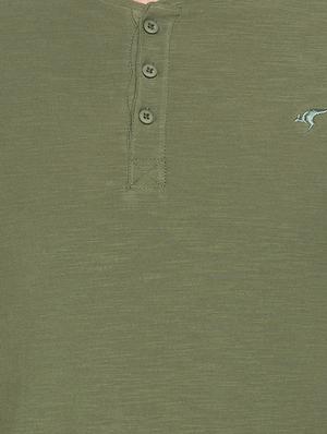 green cotton t-shirt - 15735279 - Standard Image - 5
