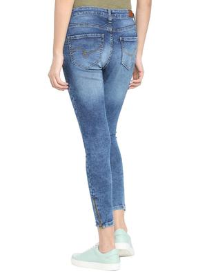 mid rise acid washed jeans - 15735321 - Standard Image - 2