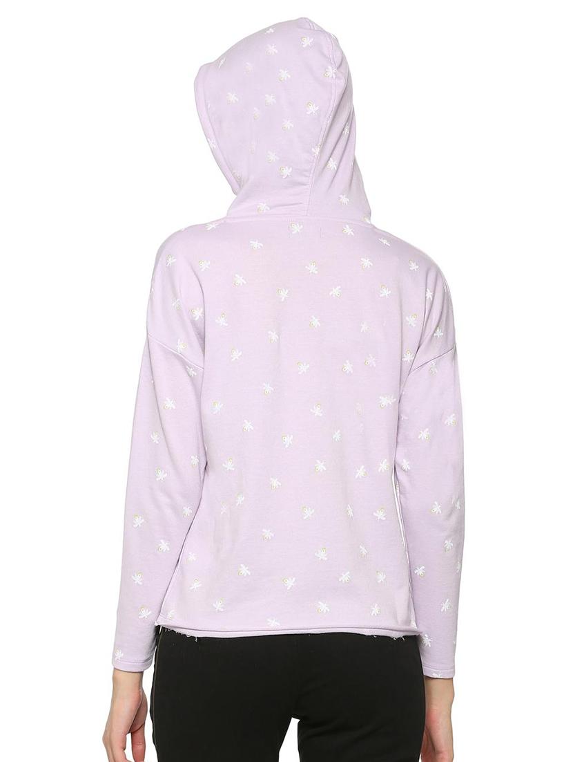 drop shoulder quirky hooded sweatshirt - 15735416 - Zoom Image - 2