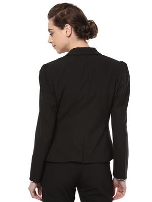 pin striped lapel collar blazer - 15735421 - Standard Image - 2