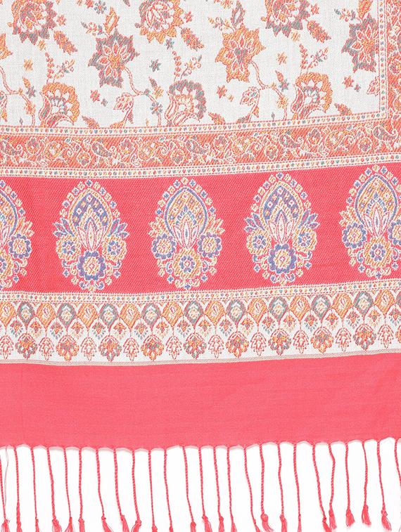 Self-design viscose stole - 15735742 - Zoom Image - 2