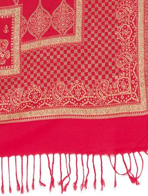 Self-design viscose stole - 15735748 - Standard Image - 2