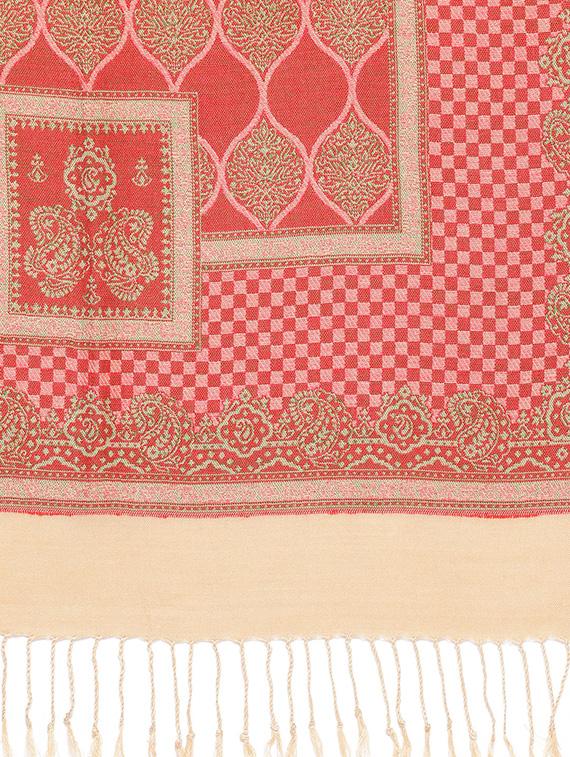 Self-design viscose stole - 15735749 - Zoom Image - 2