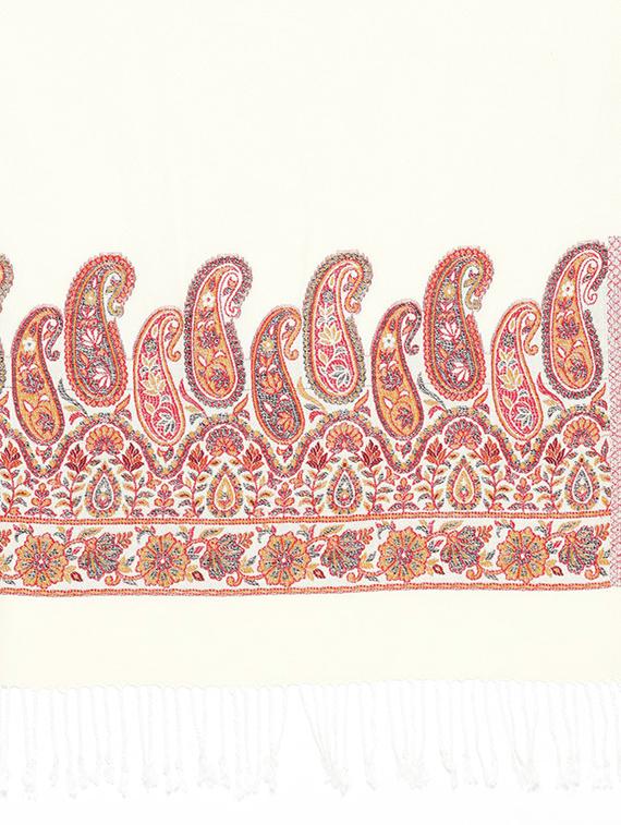 Self-design viscose stole - 15735754 - Zoom Image - 2