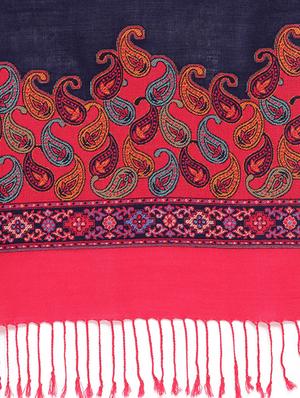 Self-design viscose stole - 15735757 - Standard Image - 2