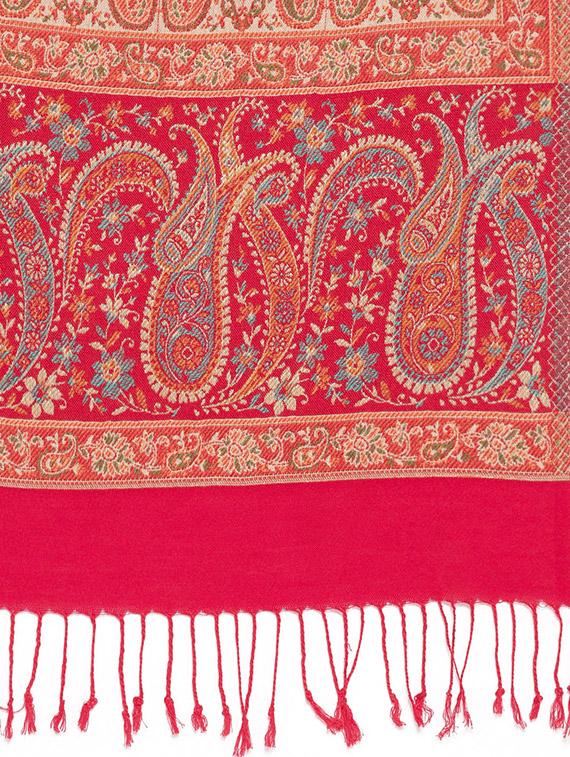 Self-design viscose stole - 15735759 - Zoom Image - 2