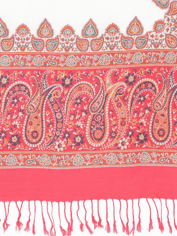 Self-design viscose stole - 15735761 - Zoom Image - 2